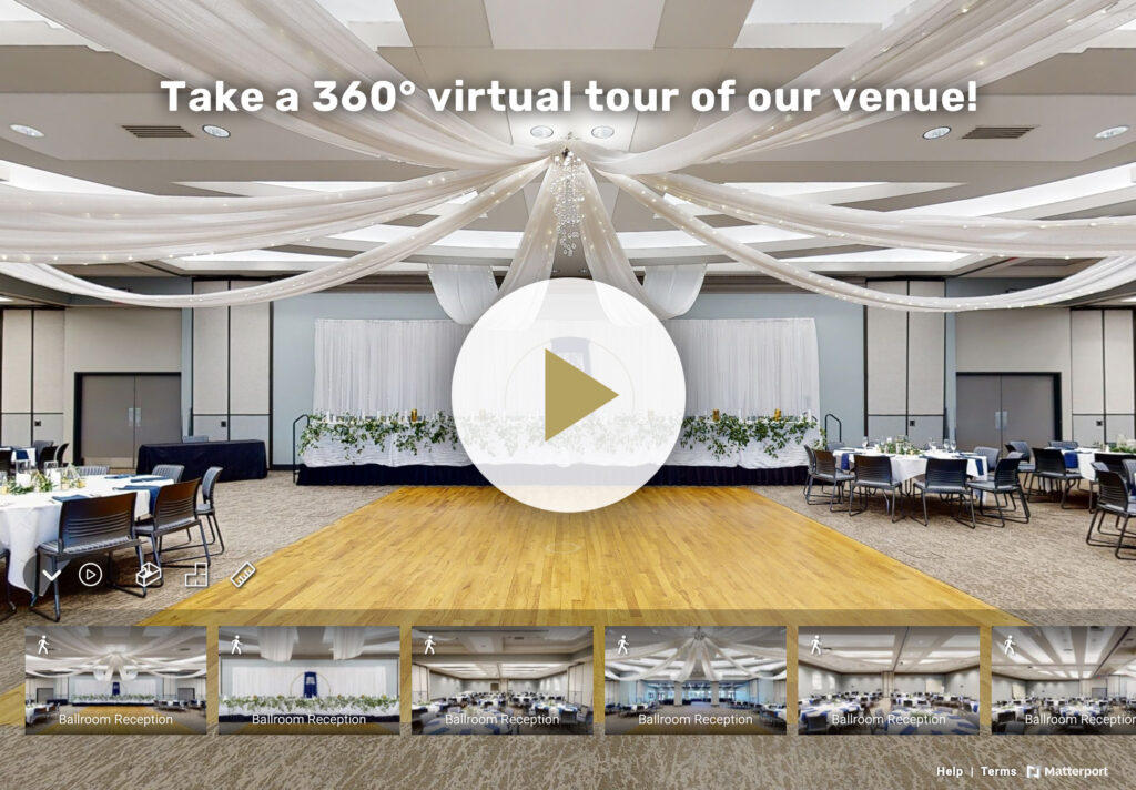 Take a 360-degree virtual tour of our venue!